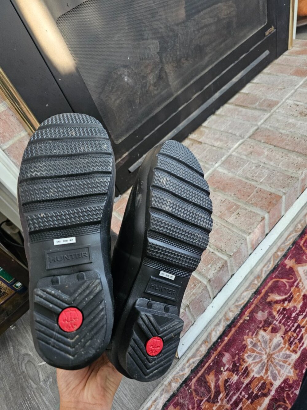 Hunter tall rain boots 7 - Picture 3 of 4